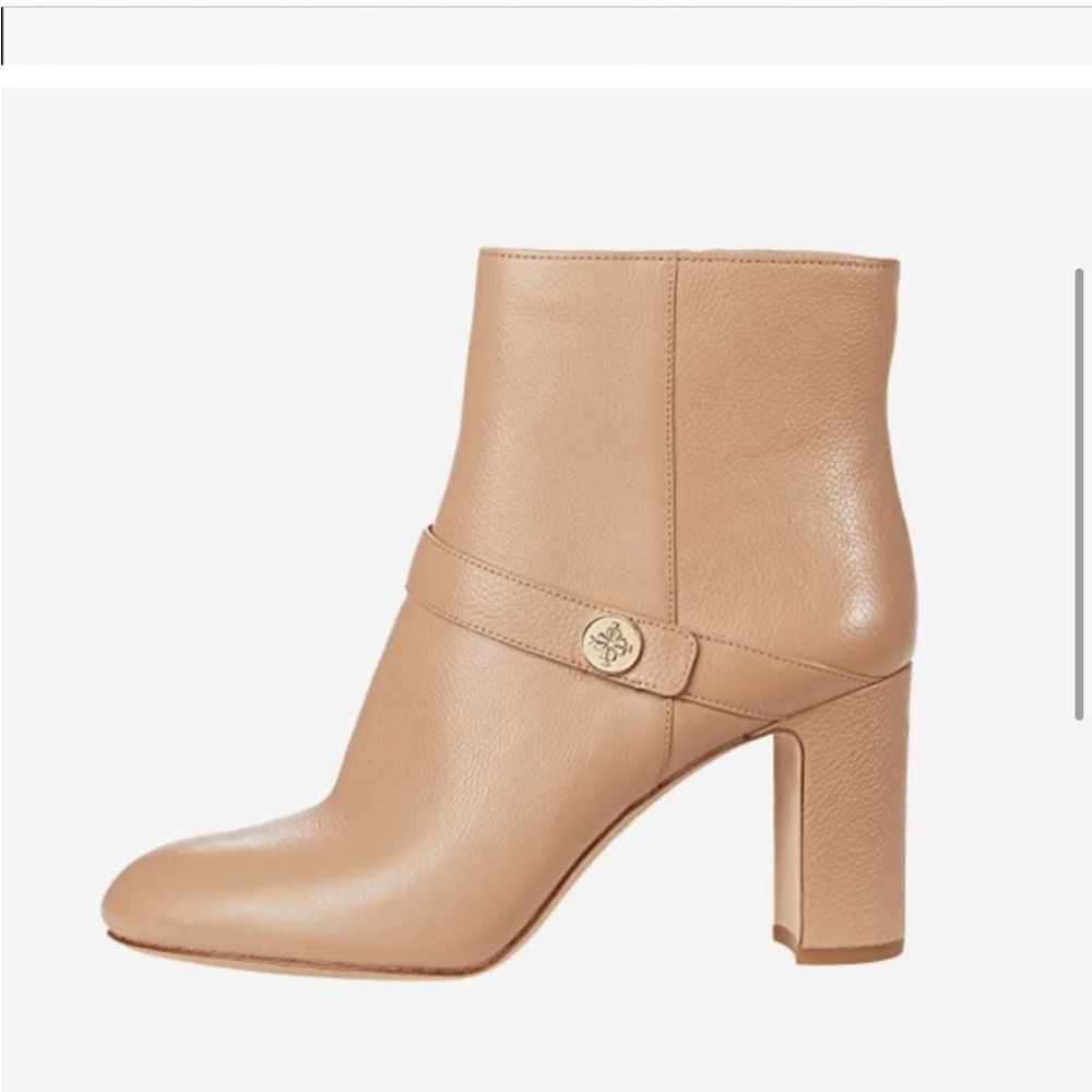 Kate Spade Tilda Pebbled Leather Booties.